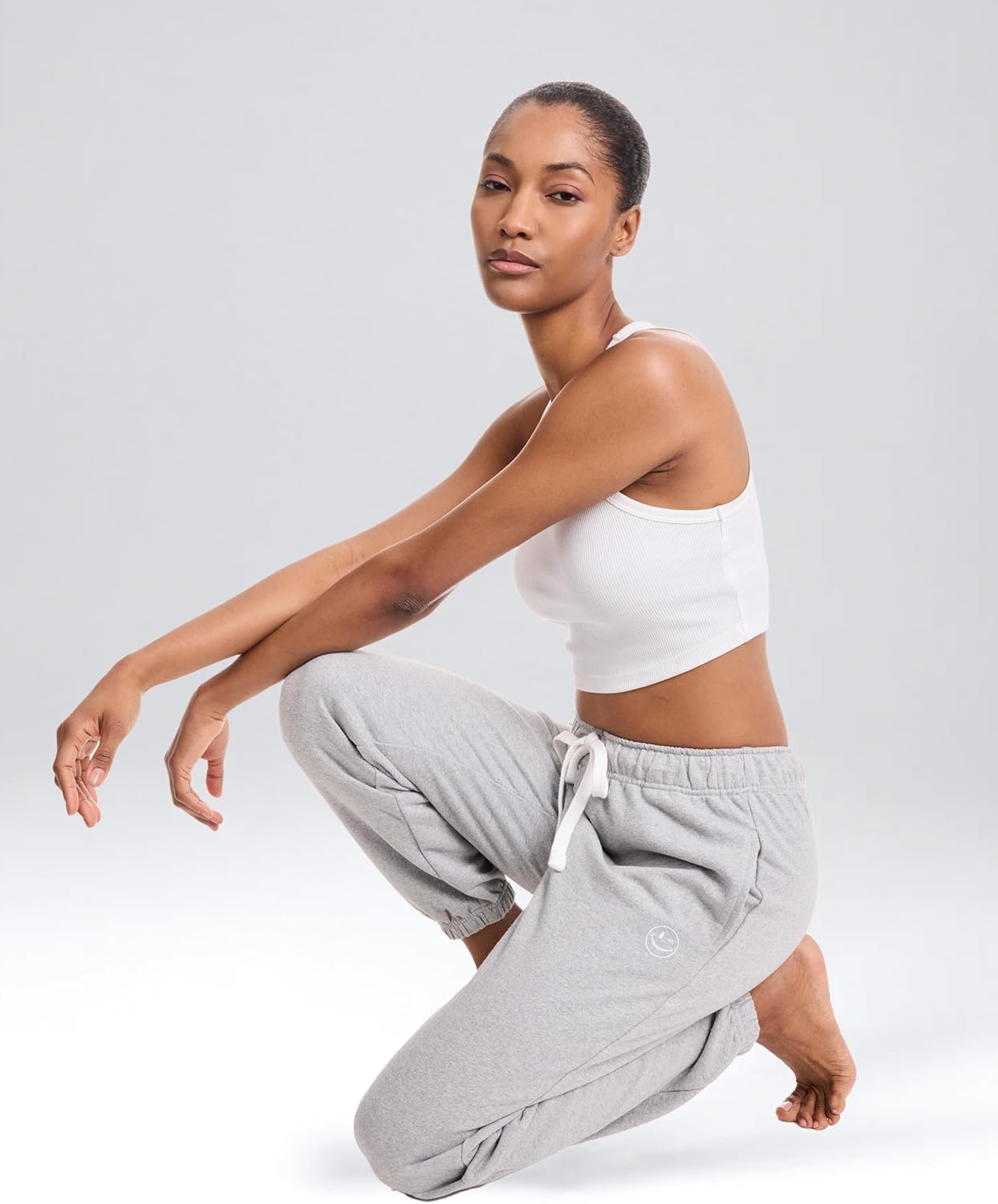 JOE BOXER Womens Jogger Pants, Open Bottom, Inseam Pockets, Lounge Wear Valentine Gifts for Her - Image 5