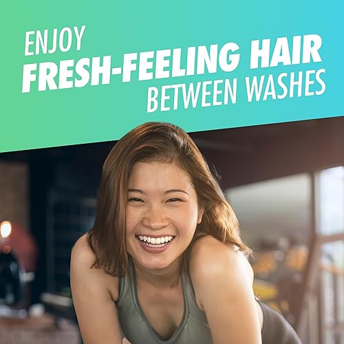 Miniatura 7 de Batiste Champú seco activado por el sudor, neutraliza el olor hasta 24 horas y evita la acumulación de sudor en el cabello, champú sin agua, 3.81