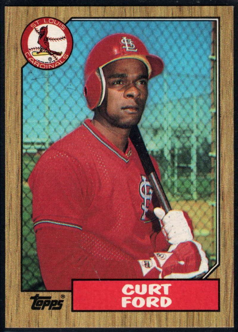 Amazon.com: 1987 Topps Baseball #399 Curt Ford St. Louis Cardinals