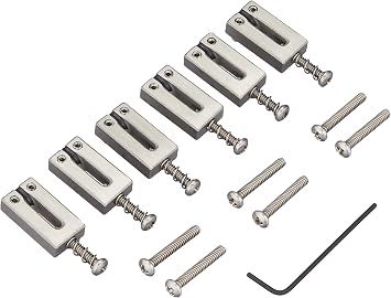 Graphtech PG-8000-F0 String Saver Vintage Strat & Tele Style 2 3/16" Stainless Bridge Saddle