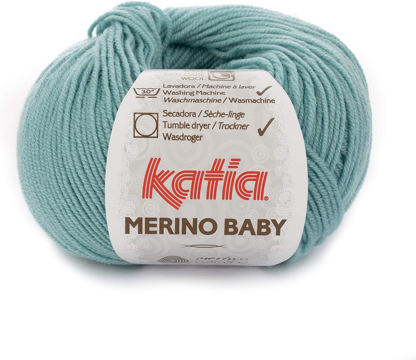 Lanas Katia Merino Baby Ovillo de Color Esmeralda Cod. 75 : Amazon.es:  Hogar y cocina
