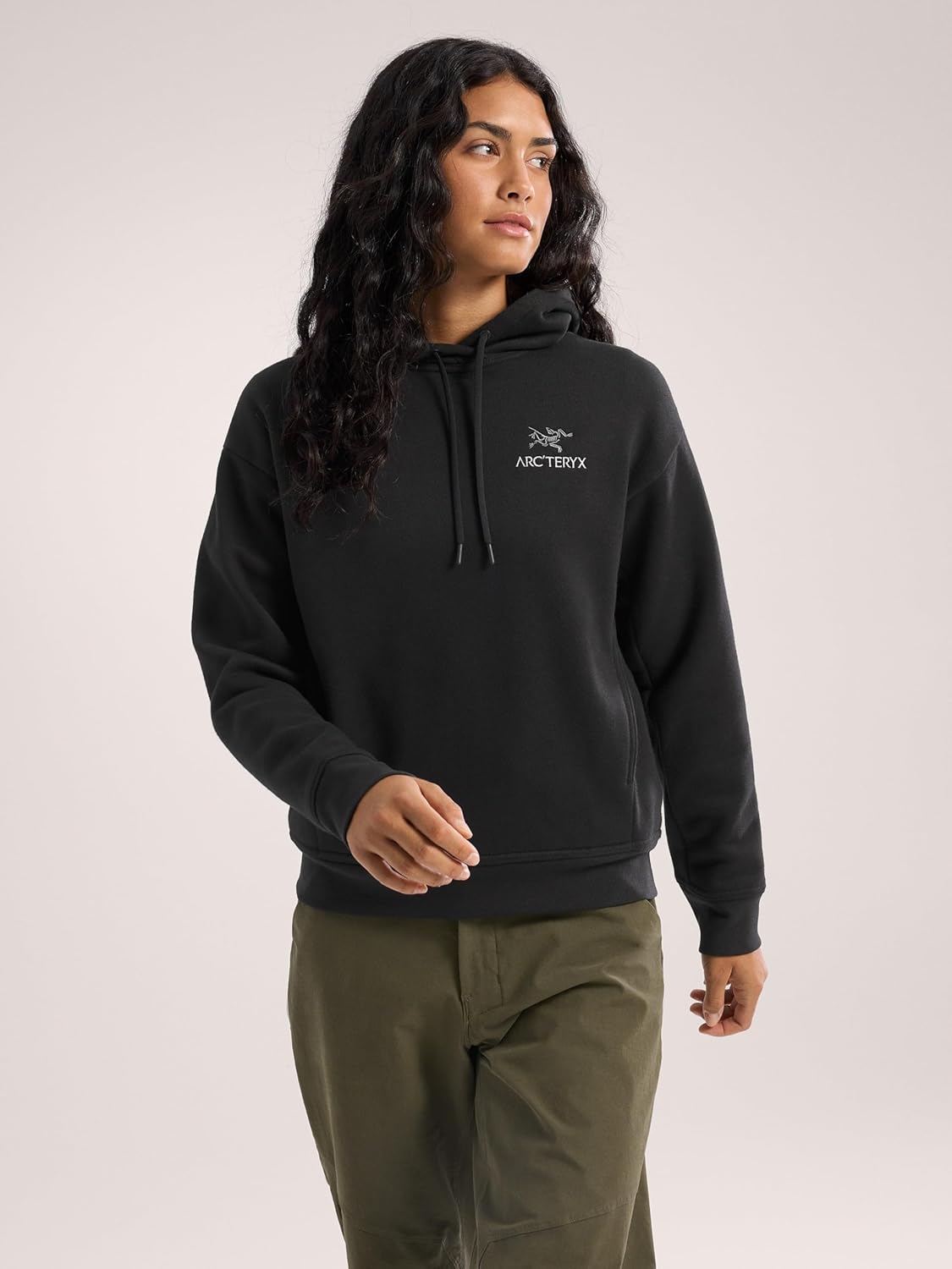 [アークテリクス] ARCTERYX エンブレムフリースフーディ女性用 X000009786 Black M