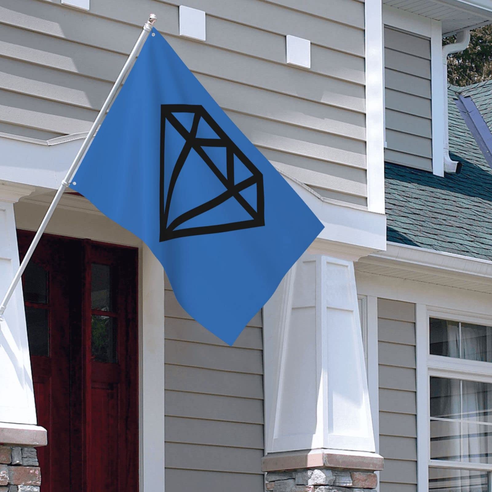 Amazon.com : Diamond Flag 4x6 Ft Heavy duty Outdoor Decorative