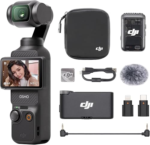 DJI Bundle Audio Osmo Pocket 3 avec Mic 2 (1 TX + 1 RX), …