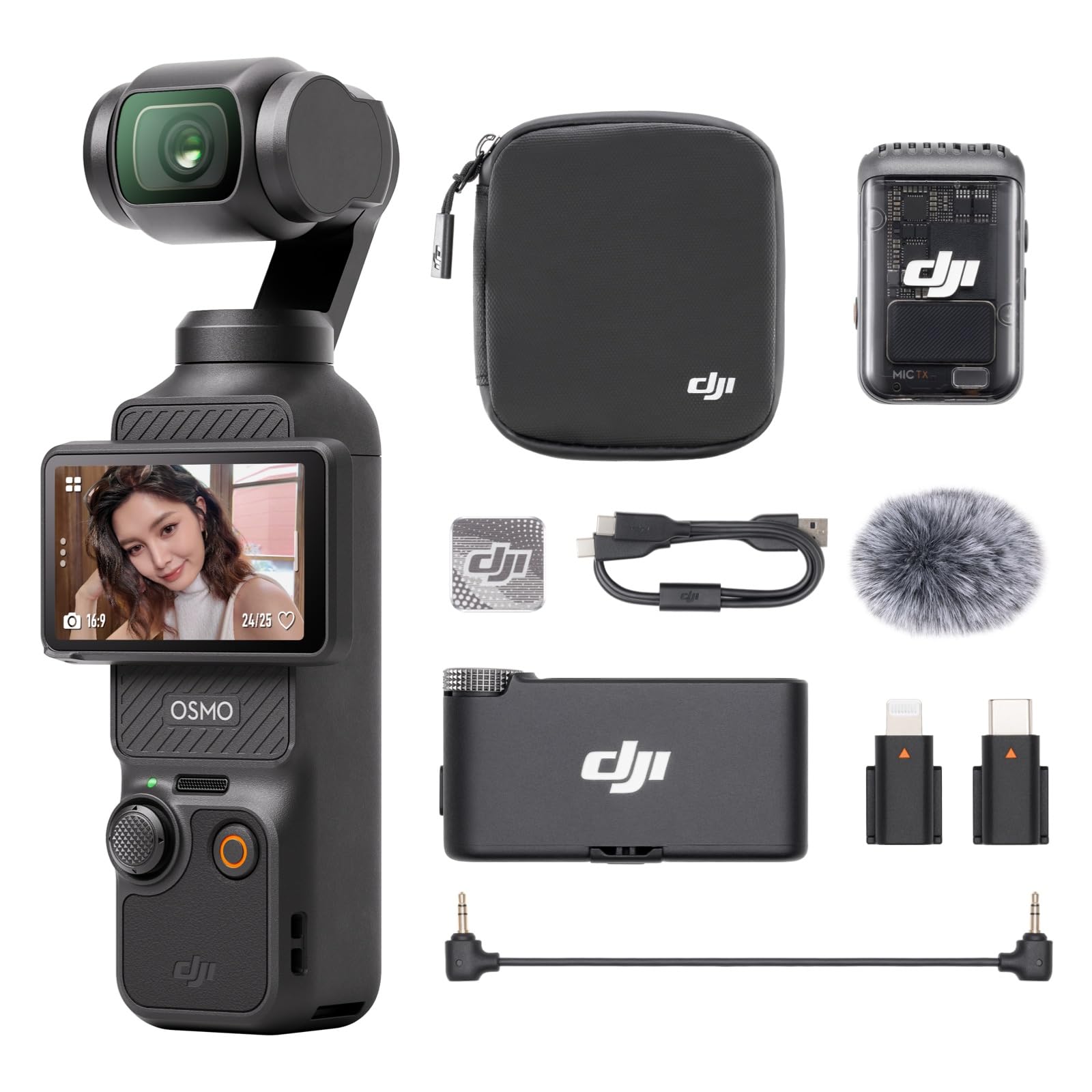 DJI Osmo Pocket 3 Creator Combo, Vlogging Camera with 1'' CMOS & 4K/120fps — Amazon image 12