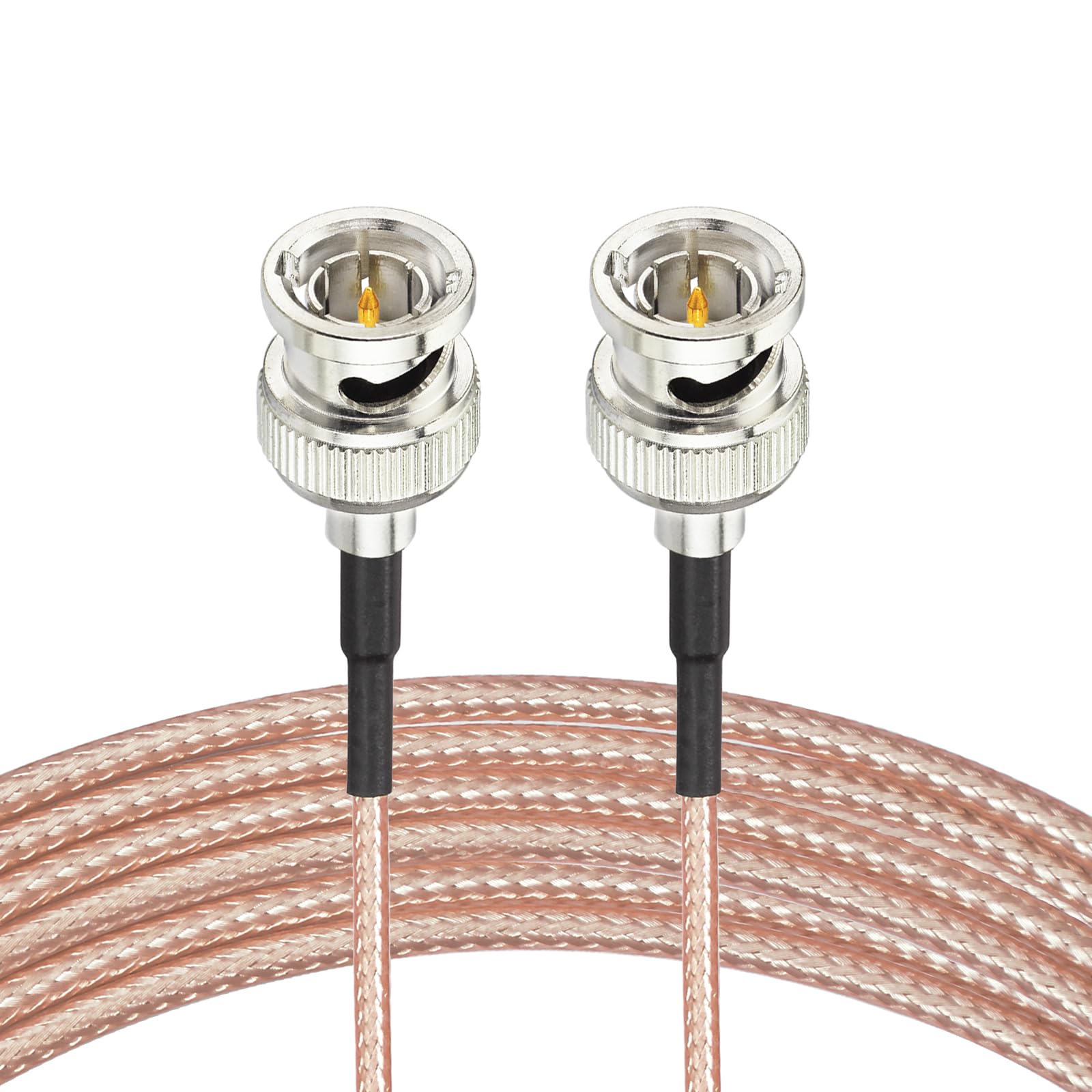 SuperbatHD-SDI 3G SDI Cable 25ft BNC Male to Male 75 ohm RG179 Thin Coaxial Cable for Cameras BMCC Video Equipment,Support HD-SDI 3G-SDI 4K 8K Video, SDI Camera Wire