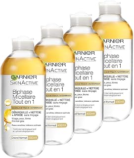 GARNIER Biphase Micelles All in 1 Makeup Tenace/Waterprood - 400ml - 4 Pack