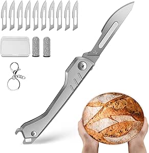 BOVZOR Bird Wooden Bread Lame, Handcrafted Dough Scoring Knife For Sourdough Slashing,Precision Scorer Tool With 10 Replacement Razor Blades - View #10