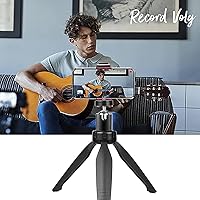 Vista 4 de Soporte de trípode para mini proyector compatible con APEMAN, DR. J Upgrade, DBPOWER, Anker, Artlii, LoongSon, AAXA Technologies y la mayoría