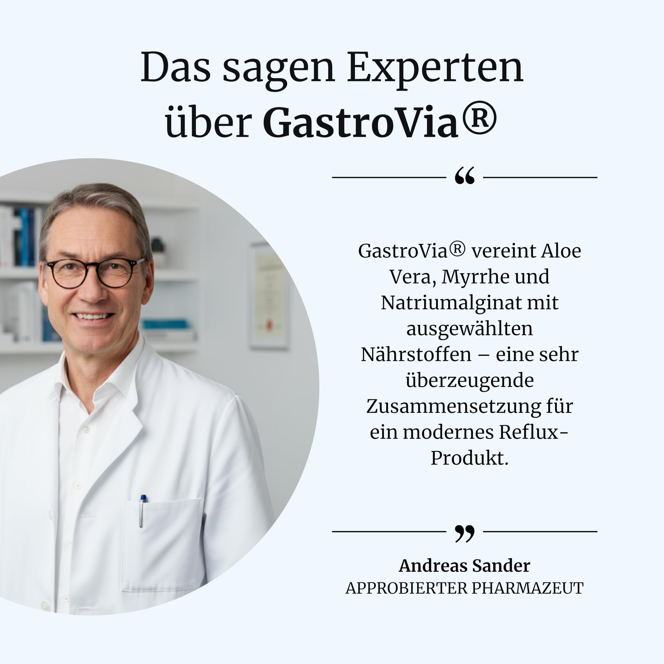FORTEA® - Sodbrennen & Reflux Kapseln in Apothekenqualität - GastroVia intens - mit Zink, Vitamin A und Vitamin C - rezeptfrei & gut verträglich - Unterstützung der Magenfunktion - 30 Stk.