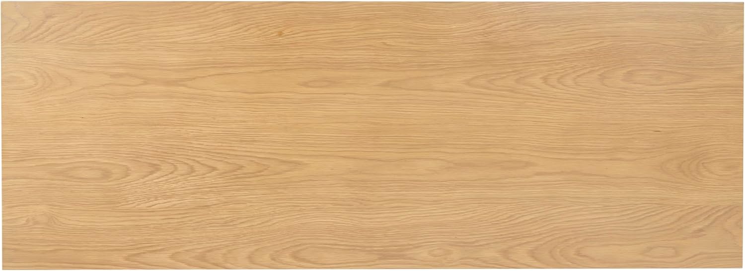 SAFAVIEH Couture Collection - Sherianya Natural Brown Wood Storage Bench, Modern Rectangular Design with Block Legs (SFV4256A)