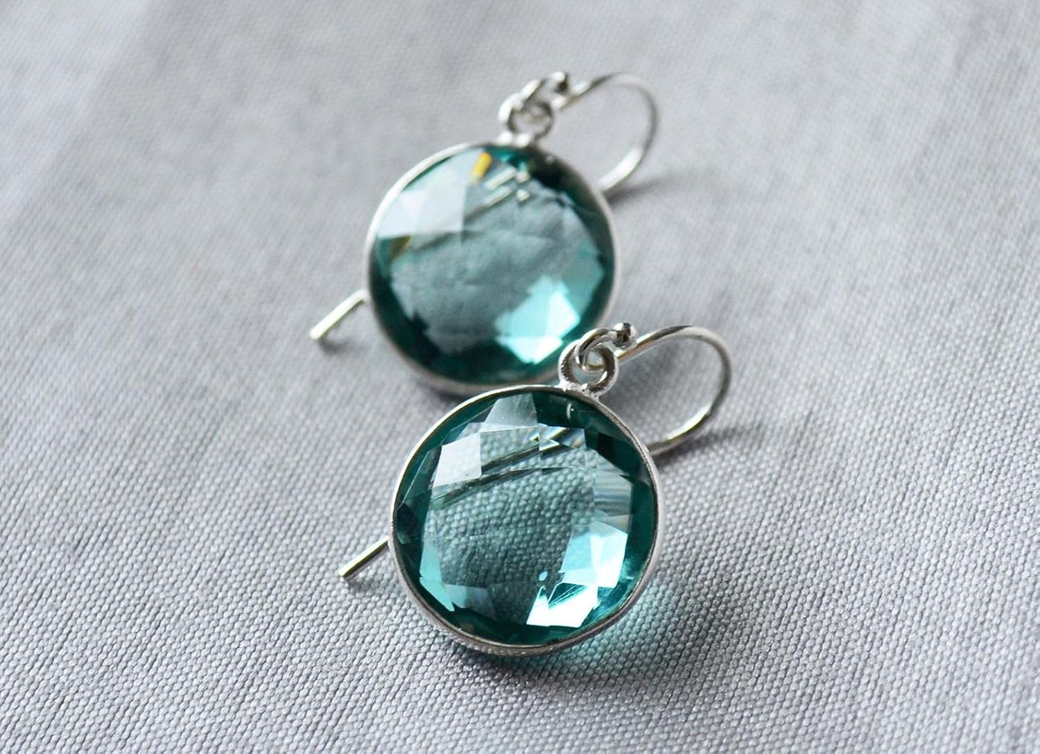 Birthstone Earrings in Sterling Silver or 14K Gold Fill - Elegant and Beautiful Jewelry for Everyday or Special Occasions