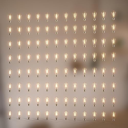 Miniatura 18 de Jensense Edison - Bombillas LED E26 de 6 W, equivalente a 60 W, bombillas LED vintage CRI90+ ST19, bombillas transparentes regulables, 2700 K,