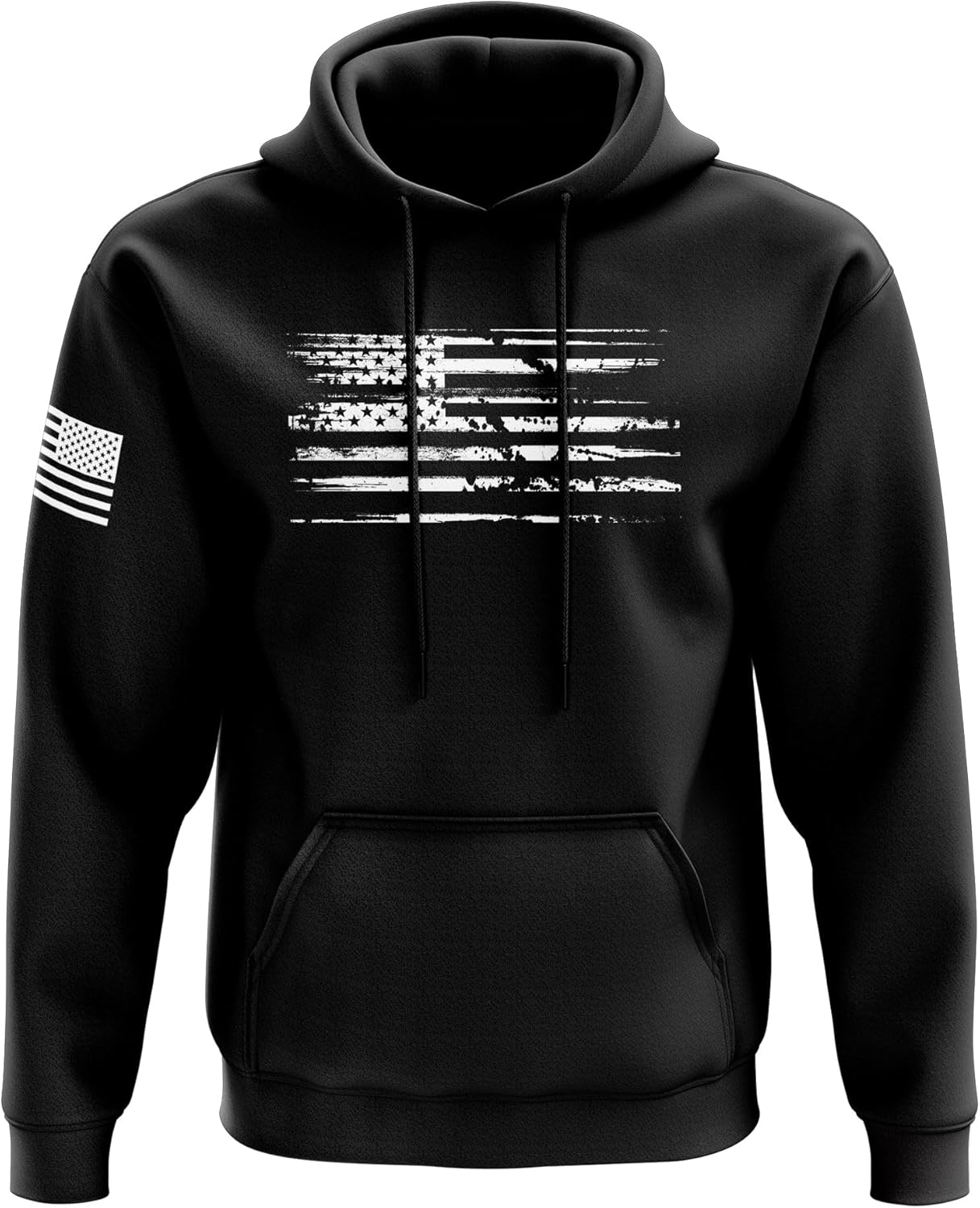 Tactical Pro Supply Patriotic U.S Flags design Heavyweight Hoodies for Men and Women