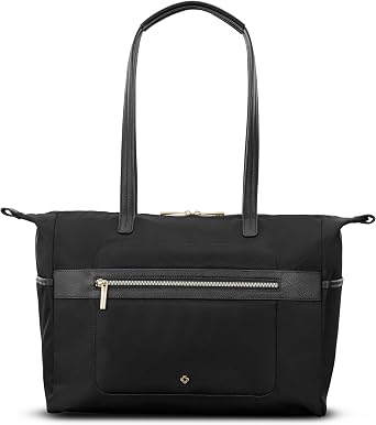 Samsonite Mobile Solution 2 Tote - Laptop & Work Tote with Padded Laptop Sleeve, Organizer Pockets, StackIt Strap