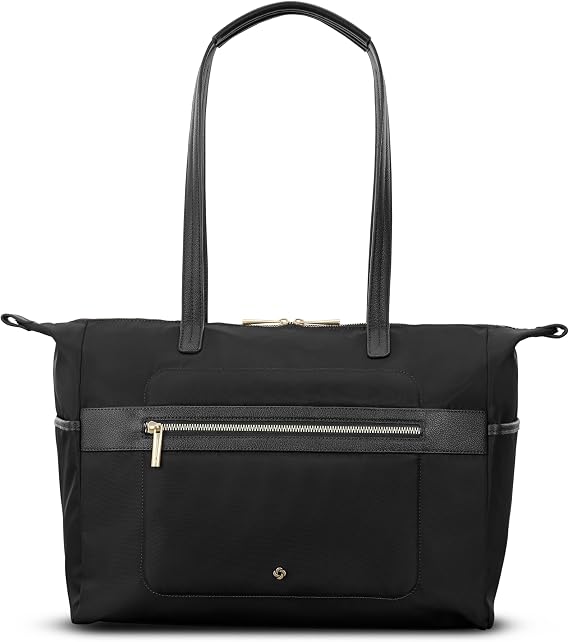 Samsonite Mobile Solution 2 Tote - Laptop & Work Tote with Padded Laptop Sleeve, Organizer Pockets, StackIt Strap