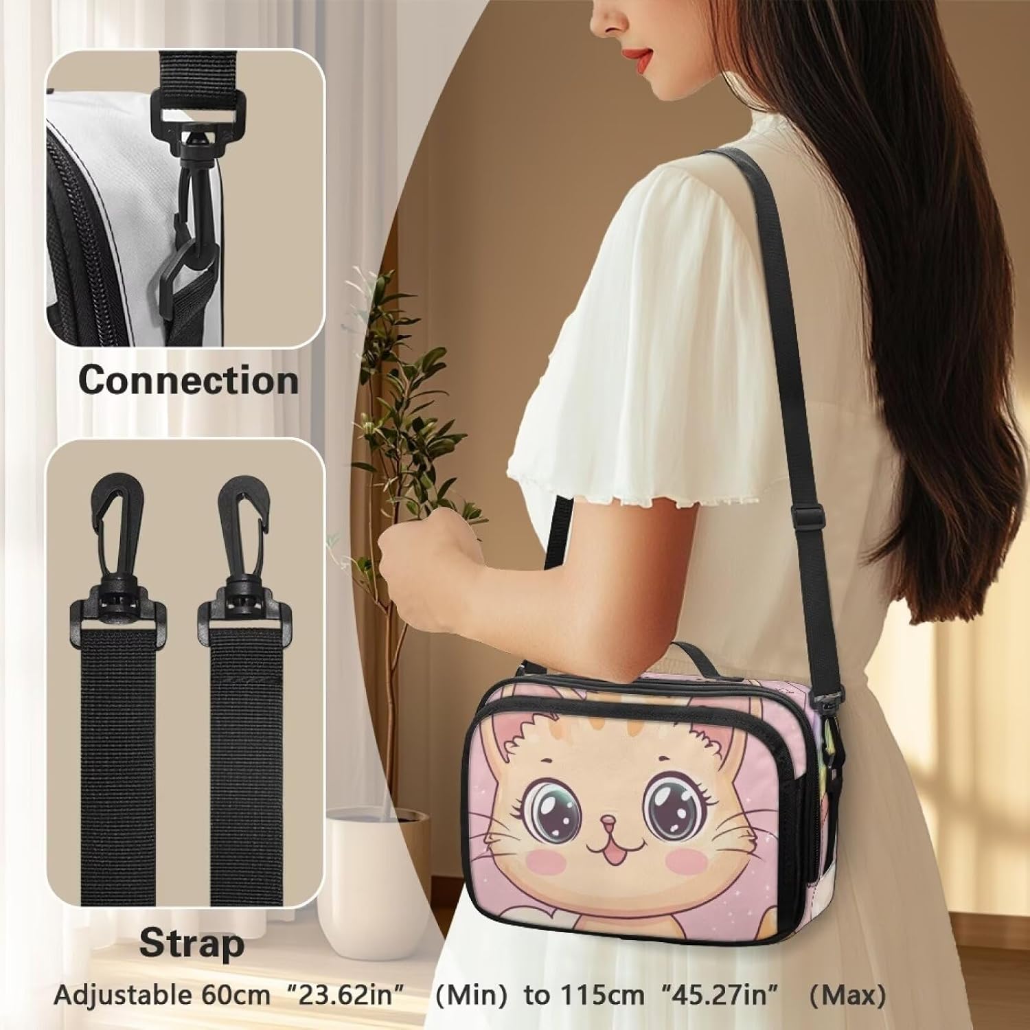 Small Diaper Bag Toddler Cute Mini Diaper Bag for Stroller Caddy Bag Organizer Storage Bin for Diapers Mommy Bag