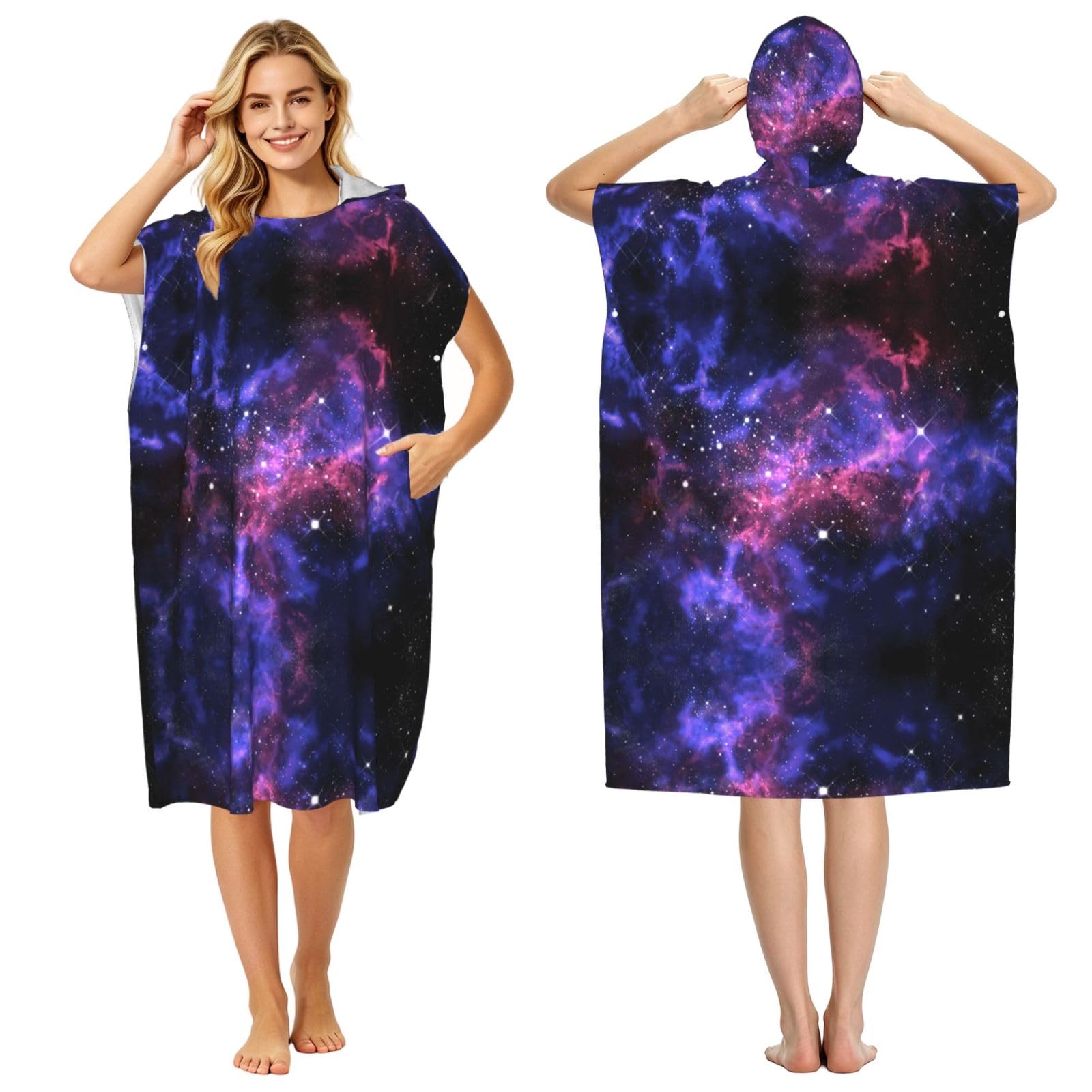 Peignoir de bain galaxie séchage rapide fini les serviettes lourdes