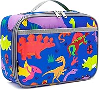 Vista 10 de FlowFly Lonchera para niños, bolsa suave aislada, mini hielera para el regreso a clases, kit de bolsa térmica para comidas, para niñas, niños