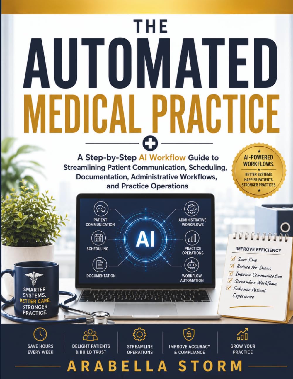 The Automated Medical Practice: A Step-by-Step AI Workflow Guide to Streamlining Patient Communication, Scheduling, Documentation, Administrative ... Operations (The AI Workflow Mastery Series)