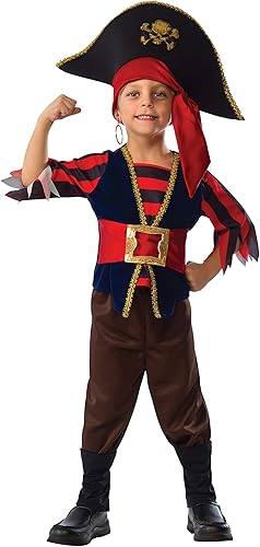 Rubies Costume Shipmate - Disfraz de pirata para niños talla XL