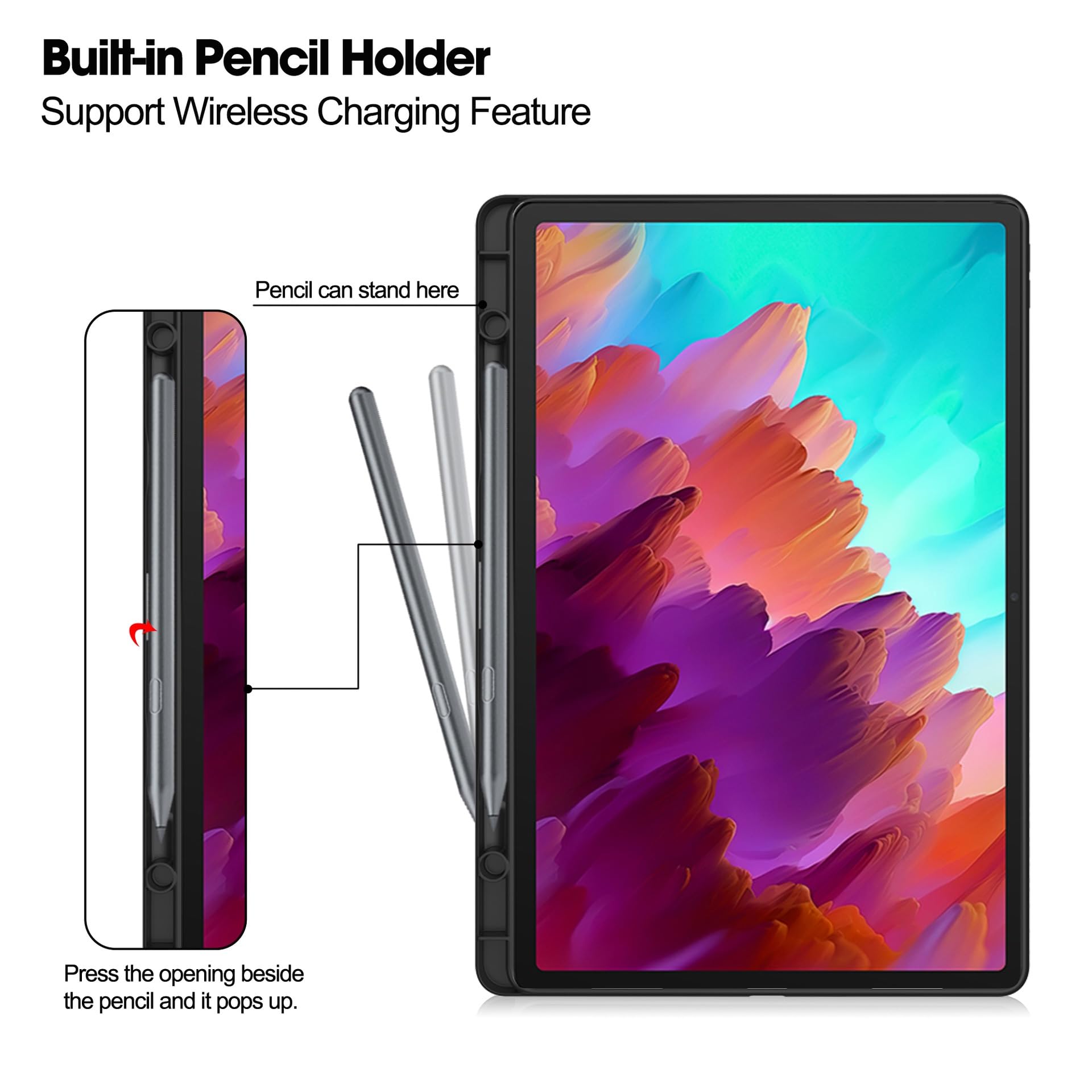 Amazon.co.jp: Lenovo Xiaoxin Pad Proカバー 12.7インチ 2023年