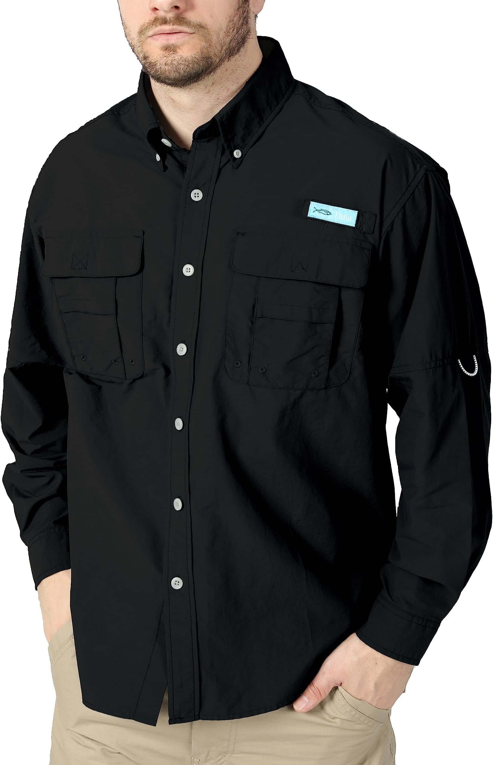 Champ HorseMen's UV UPF 50+ Sun Protection Magellan Fishing Waterproof SPF Hiking Camping Long Sleeve Shirts