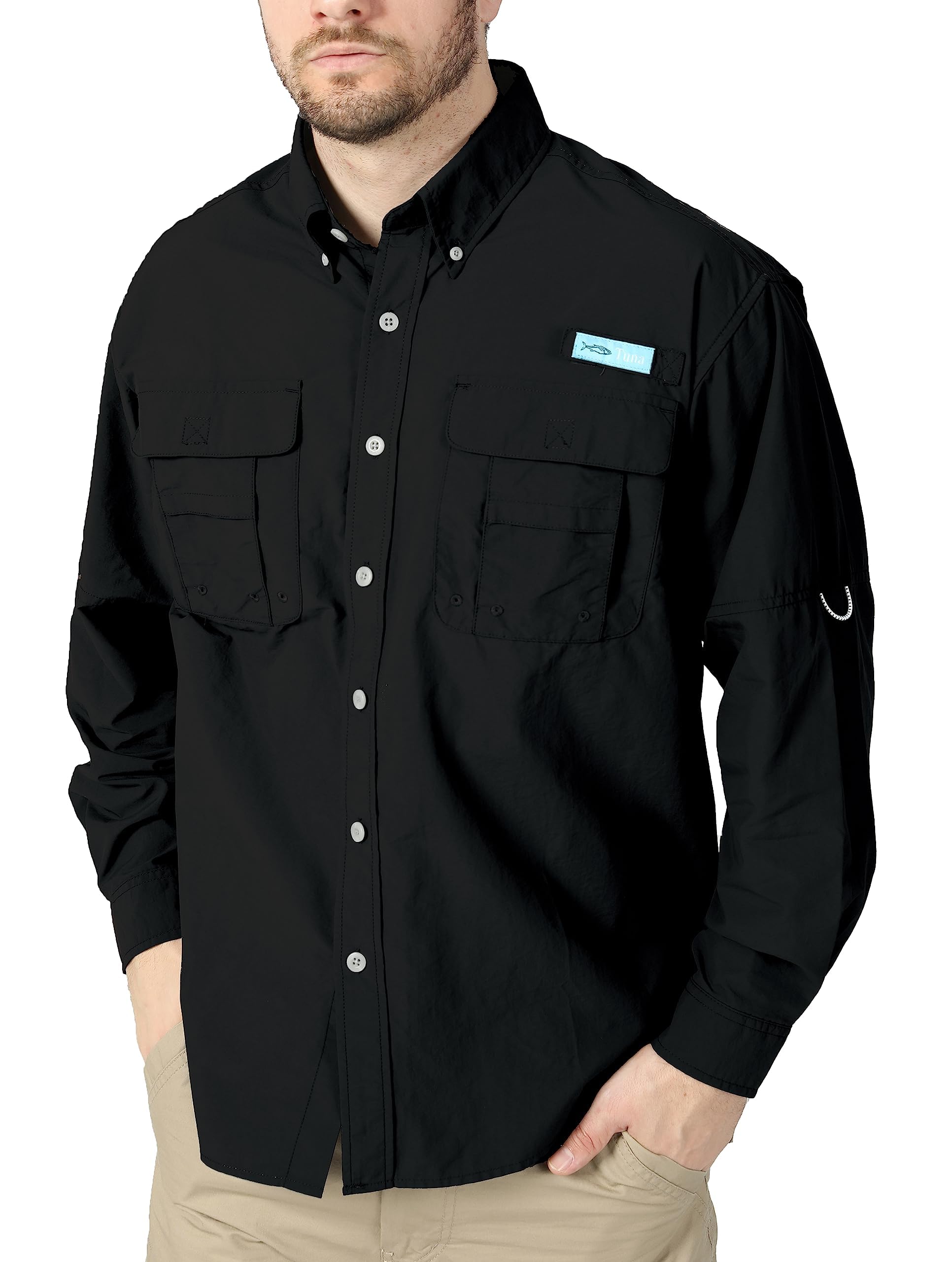 Champ HorseMen's UV UPF 50+ Sun Protection Magellan Fishing Waterproof SPF Hiking Camping Long Sleeve Shirts