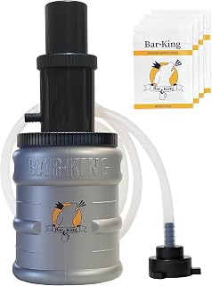 Bar-King Quick-Connect Kegerator Beer Line Cleaning kit. Now Clean Your Beer Lines as Easily as Changing a Keg. (Includes Cleaning Powder)