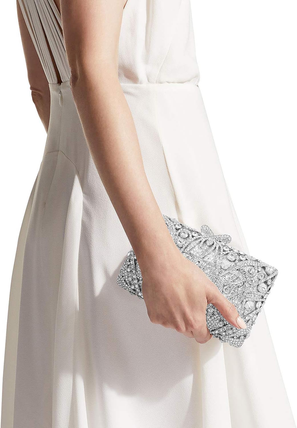 Luxury Crystal Clutch Women Rhinestone Evening Bag for Party and Wedding | Luxury, Crystal, Rhinestone, for Party, and Wedding - Image 5