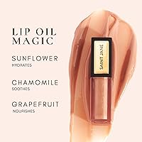 Vista 4 de SAINT JANE - Aceite de labios de lujo Cuidado de la piel limpio y lujoso con infusión floral (Elixir, 0.15 oz 0.2 fl oz)