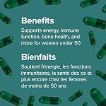 Webber Naturals Multi Le Plus Complet Pour Femmes, 90 Capsules, Une Par Jour, Plus De 55 Vitamines, Minéraux, Et Sources Alimentaires De Fruits Et Légumes Par Capsule, Végétarien