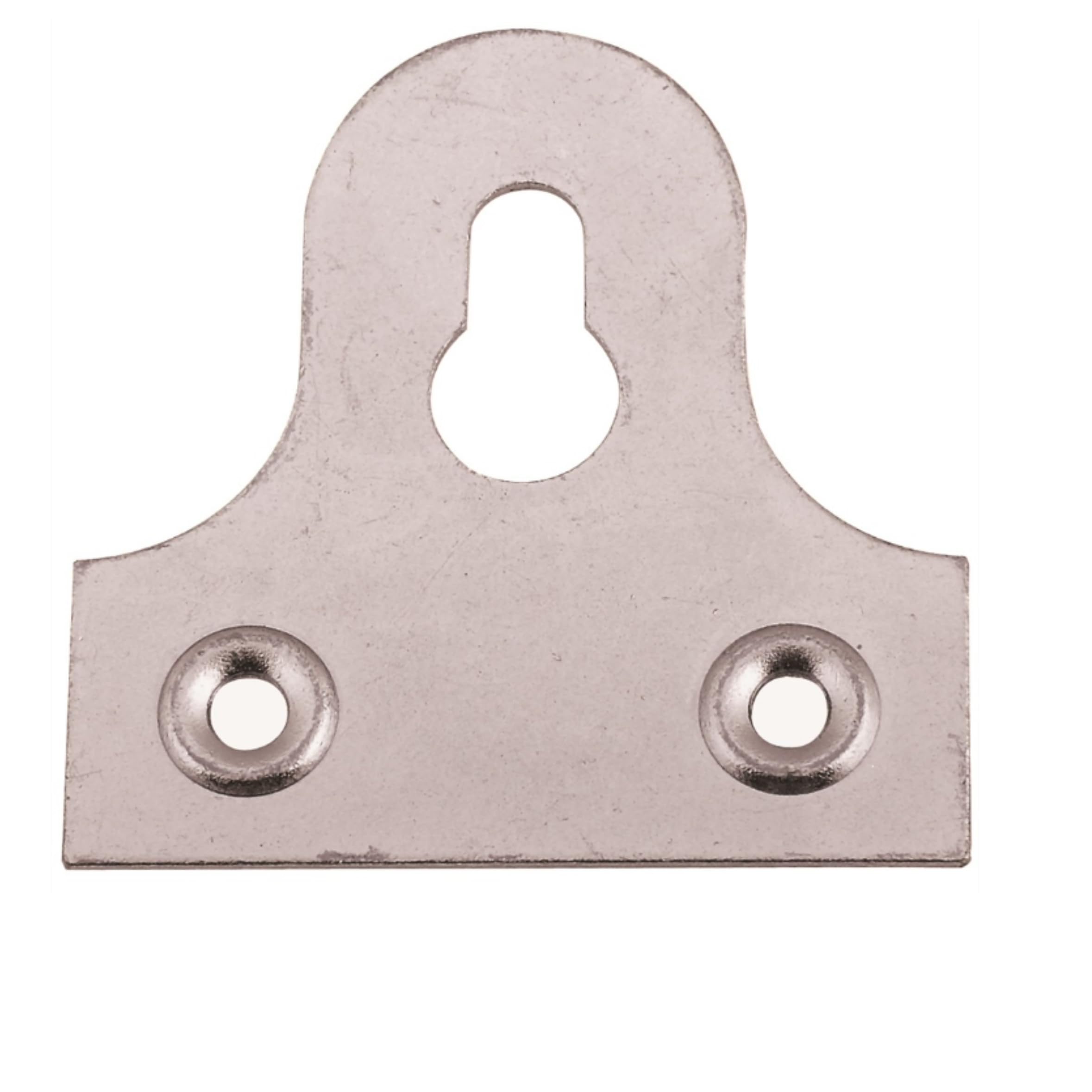 Aretro Brass Picture Frame Brackets & Slot Brackets Plated Various Sizes (Chrome Frame 30Mm Bracket, Pack Of 5)