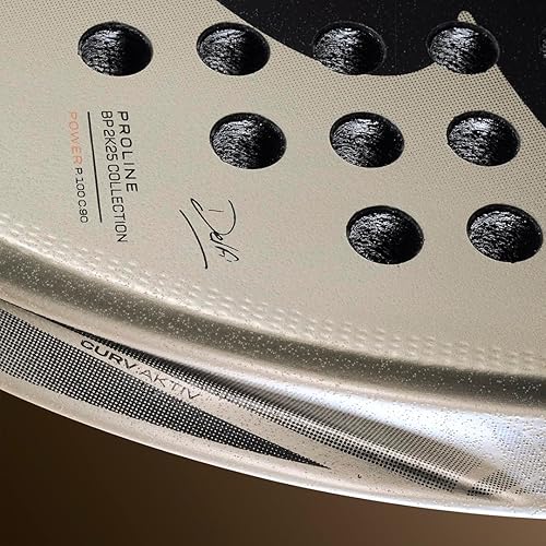 Miniatura 5 de BULLPADEL Pala de pádel Vertex 04 Mujer 2025 Delfi Brea  Pala Padel profesional en forma de diamante  Fibra híbrida Fibrix y núcleo MultiEva