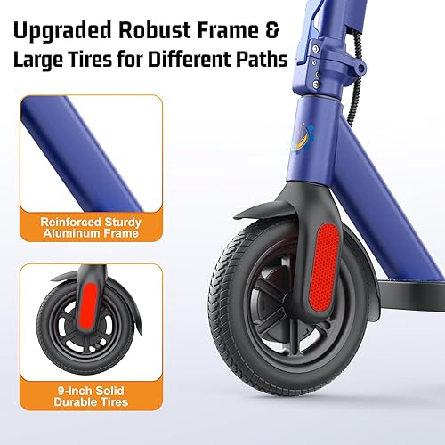 Miniatura 67 de Caroma Scooter eléctrico para adultos, potente motor de 350 W/500 W/750 W, velocidad máxima de 20/25 millas por hora y rango de 18/25/30 millas