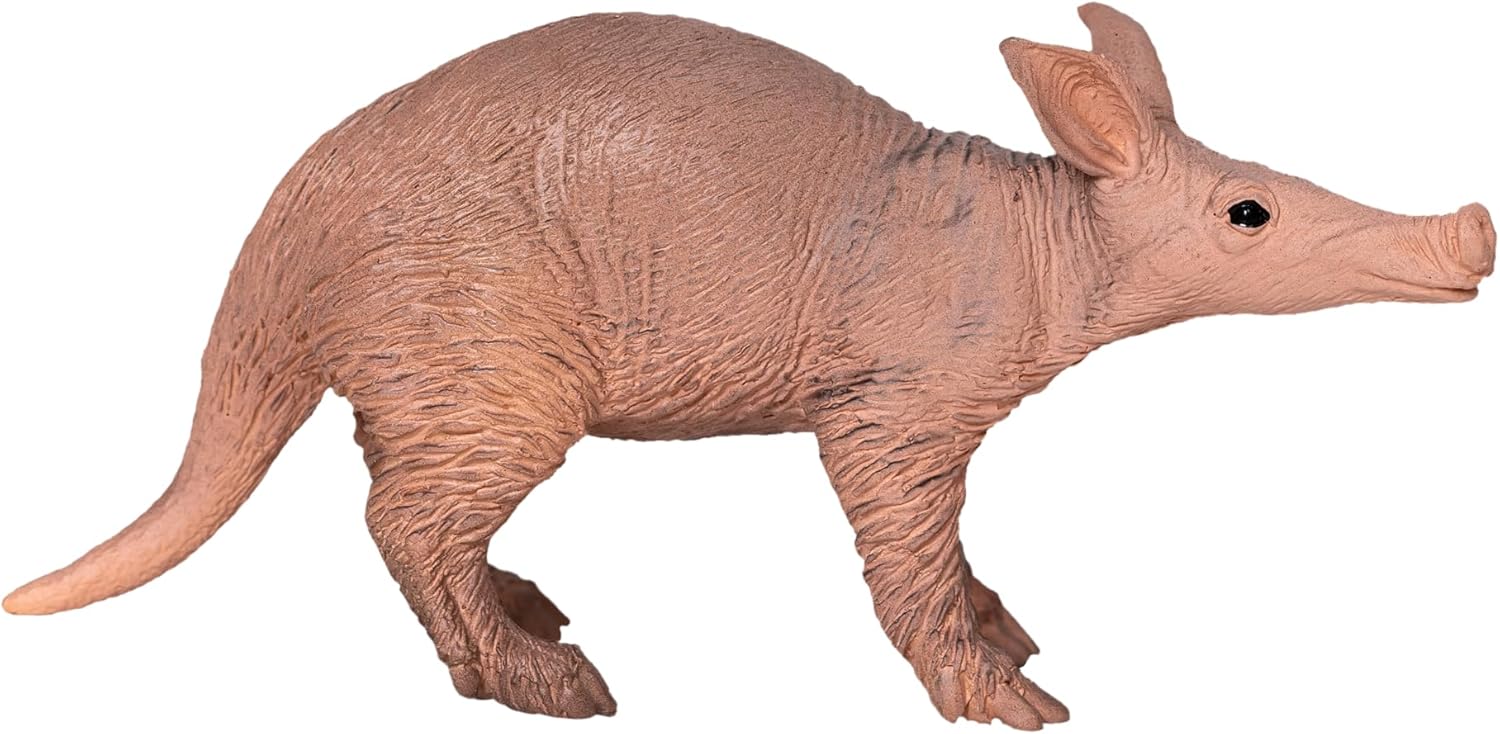 MOJO Aardvark Figurine – Realistic Hand-Painted Wildlife Animal Figure – Detailed Educational Toy Model for Kids & Collectors