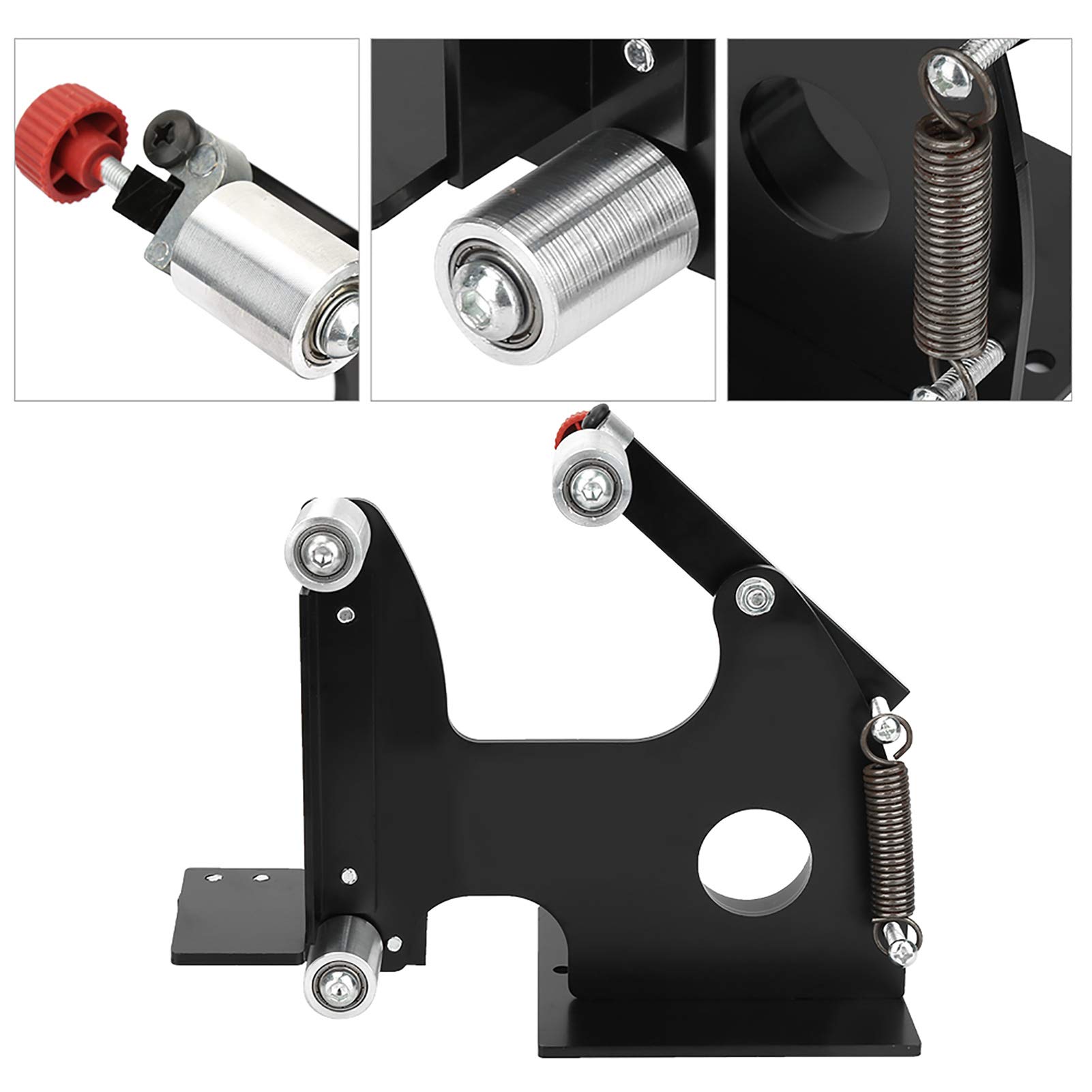Adaptador de correa de lijado conjunto profesional de conversión de servicio pesado con lijadora de ángulo de la banda para madera de metal de acero inoxidable pulido de aluminio