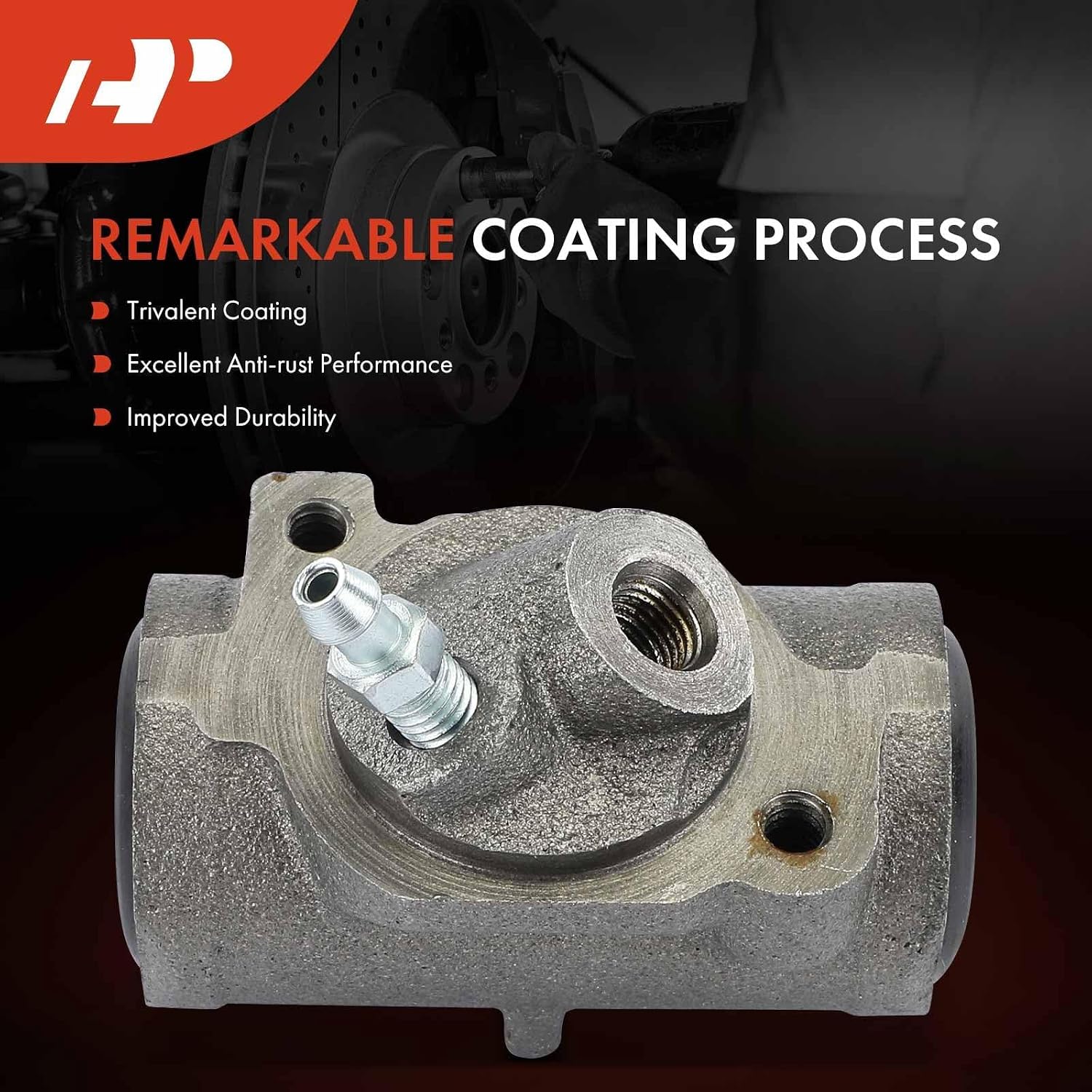 A-Premium Front Driver Side Drum Brake Wheel Cylinder Compatible with Buick | for Buick, Chevrolet, GMC, Oldsmobile and Pontiac Models - Skylark, GS, Special, Sportwagon, Chevelle, El Camino, Sprint, GTO