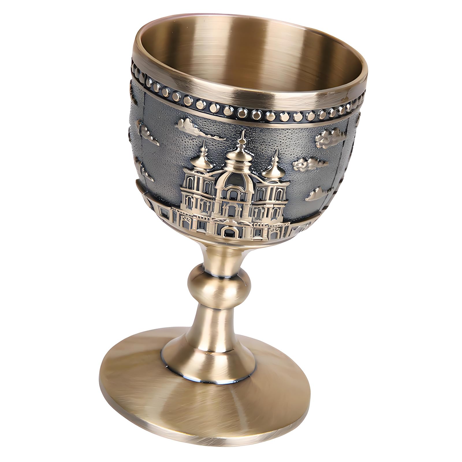 Kalttoy Qinggu Premium Zincs Alloy Tall Glass For Vodka Tequilas Liquor Drinking Glass Irish Cup