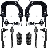 Vista 433 de Detroit Axle - Kit de suspensión delantera de 10 piezas para Chrysler 200 2007-2010 Sebring 2008-2014 Dodge Avenger 2008-2014, 2 brazos de control