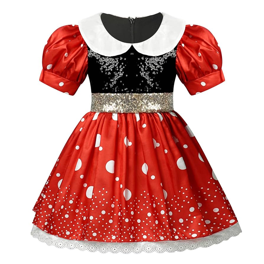 ミニーマウス　仮装衣装 Disney ミニーマウス コスチューム 95-135cm 女の子 ハロウィン