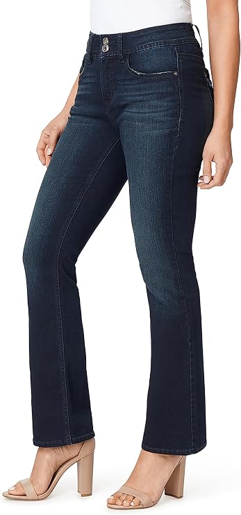 Angels Forever Young Women's Curvy Bootcut Jeans, Sizes 6-24