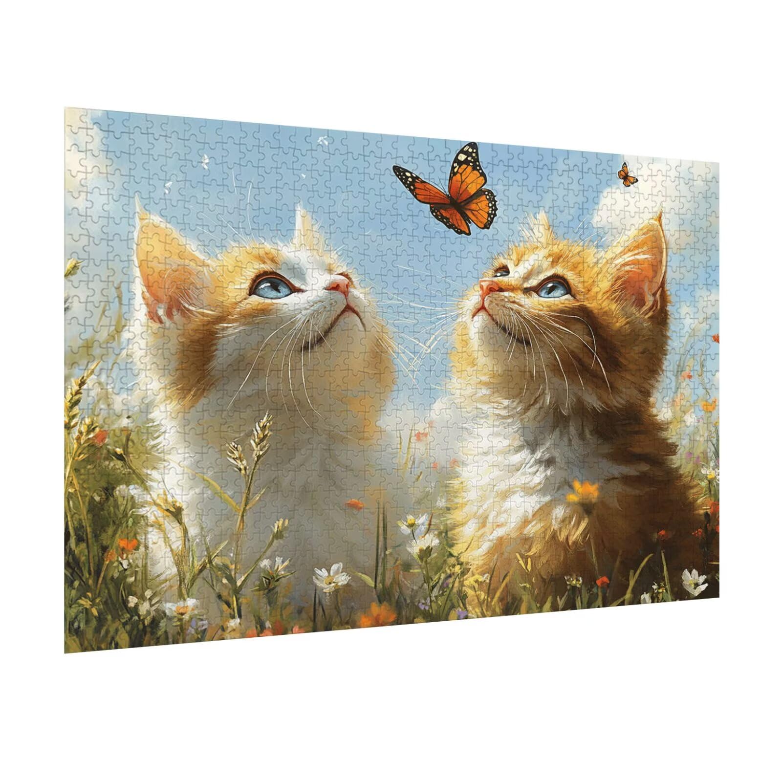 Puzzle 6000 Pezzi gatto Puzzle Classici per Gioco Familiare, n-492