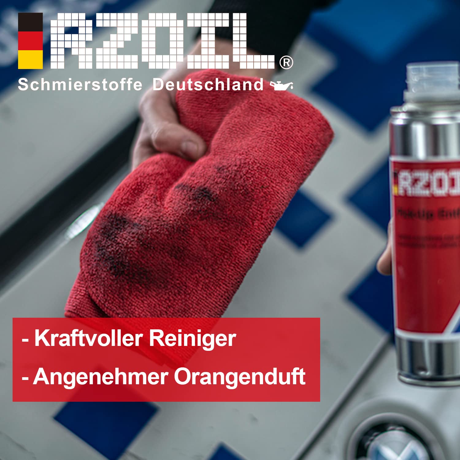 RZ85M Pick-Up Entferner | Gummiabrieb Entferner | Lackreiniger | Etikettenentferner | Klebstoffrestentferner | Folienablöser | 300 ml Dose