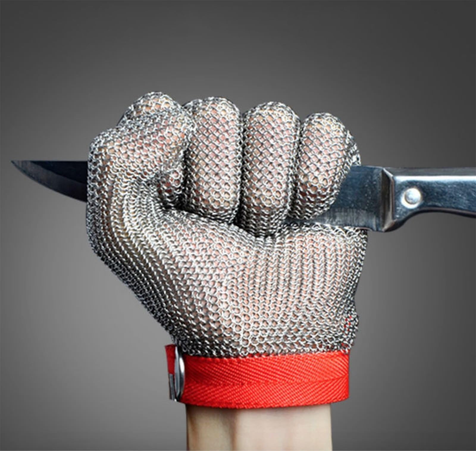 JZD stainless steel gloves, cutting resistant gloves, 304 stainless steel wire, anti cutting gloves