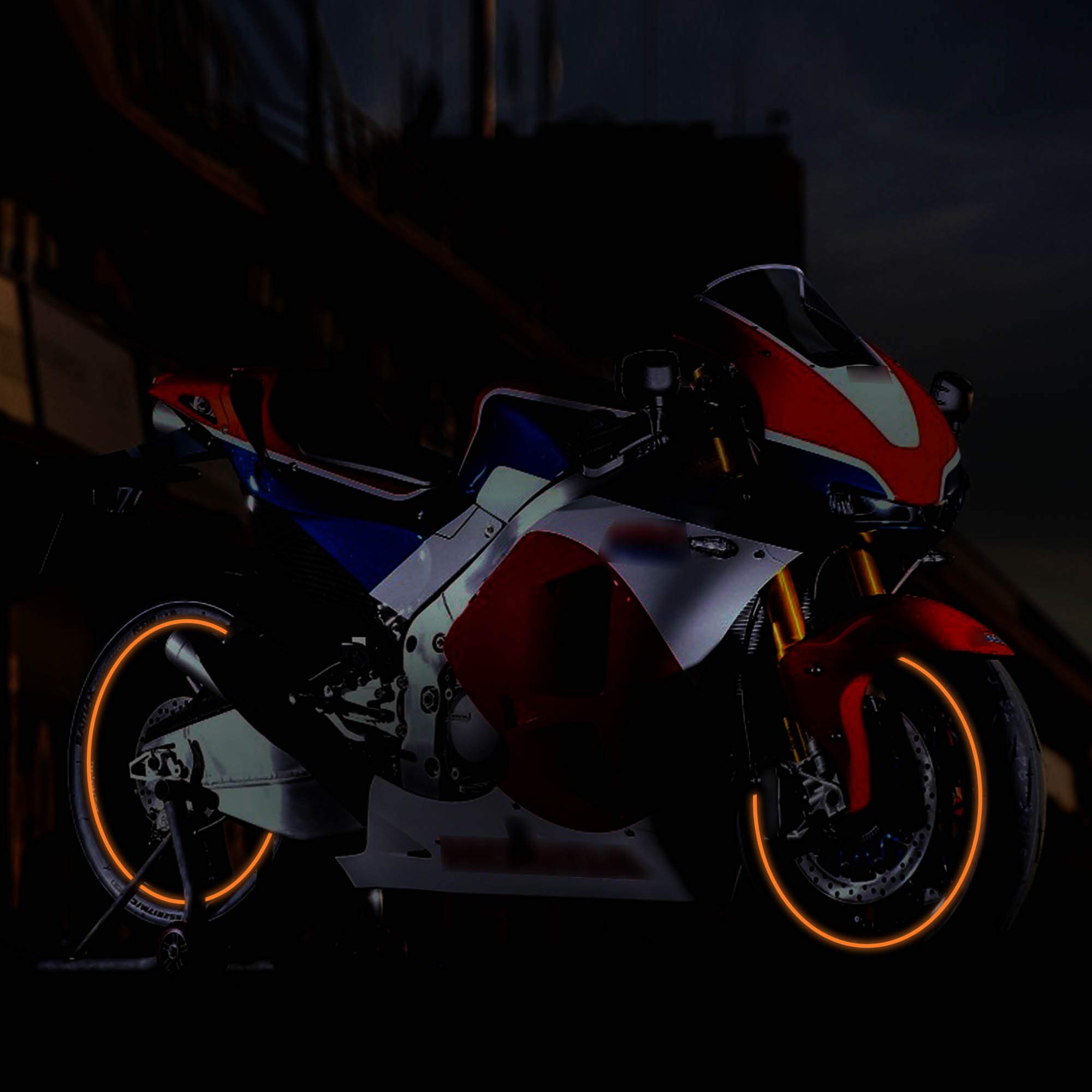 Sticker Sécurité Nuit 3 Bandes Réfléchissantes Autocollantes - Sécurité Vélo, Voiture, Moto (5cm X 300cm) Bande Réfléchissante Autocollante