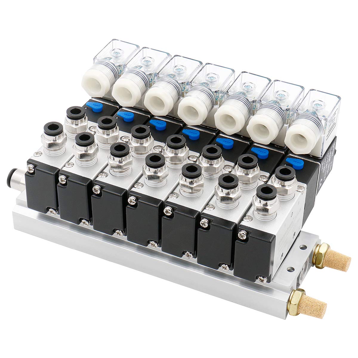 軟水器付きバイパスバルブ Amazon.co.jp: Heschen 電動空気圧7ソレノイドバルブ 4V210-08