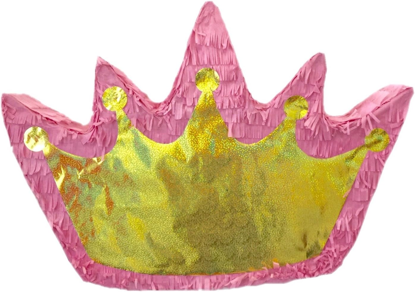 APINATA4U Pink & Gold Crown Pinata