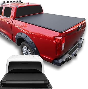 5ft Soft Roll Up Truck Bed Tonneau Cover for 2020-2023 Jeep Gladiator JT, Waterproof