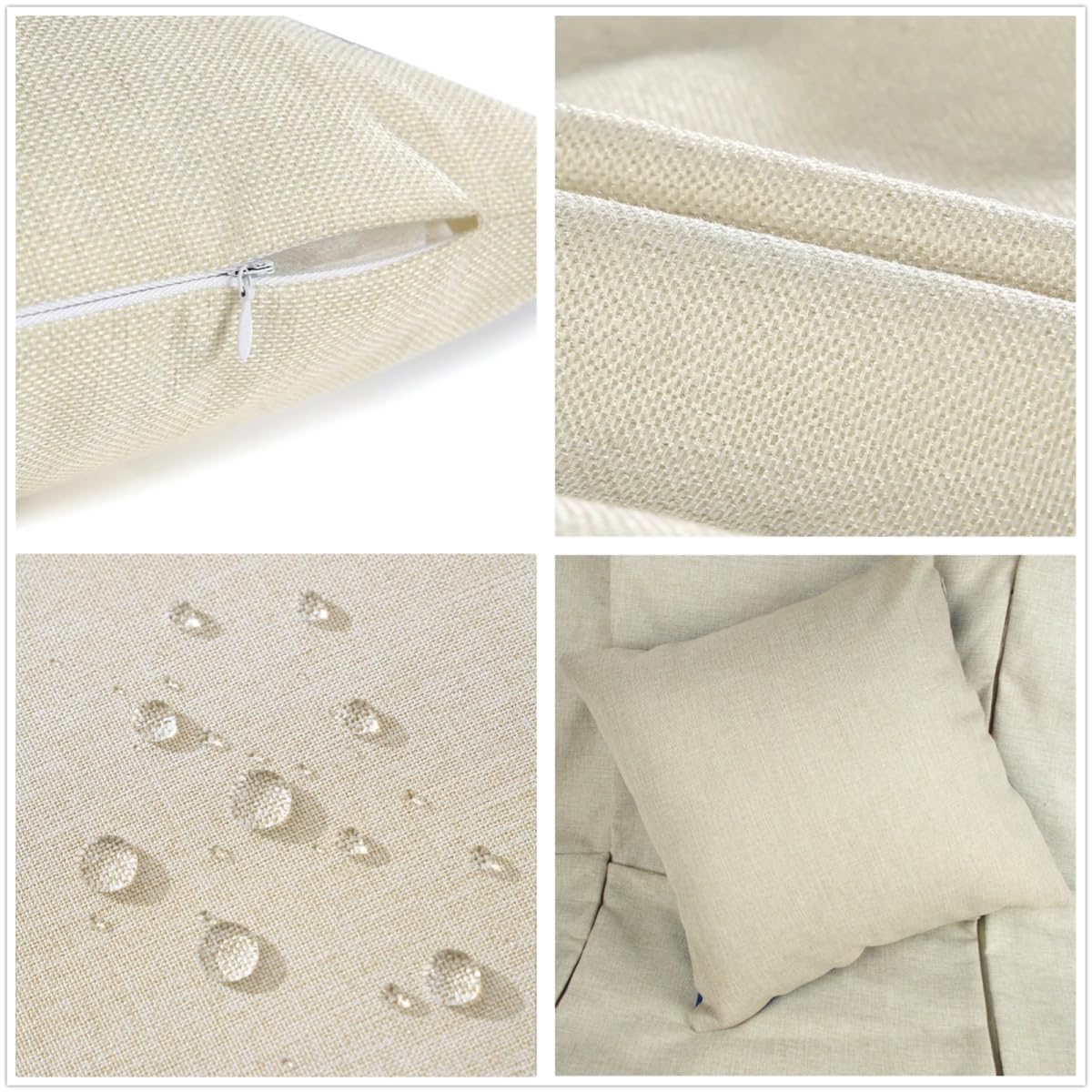 Set de 4 Cojines de Terciopelo 60x60 cm Montañas atardecer Fundas de Cojín Decor para Sofá o Silla Fundas de Cojín con Cremallera Invisible Sofá Salón Dormitorio Exteriores Cojines Decor I-1424
